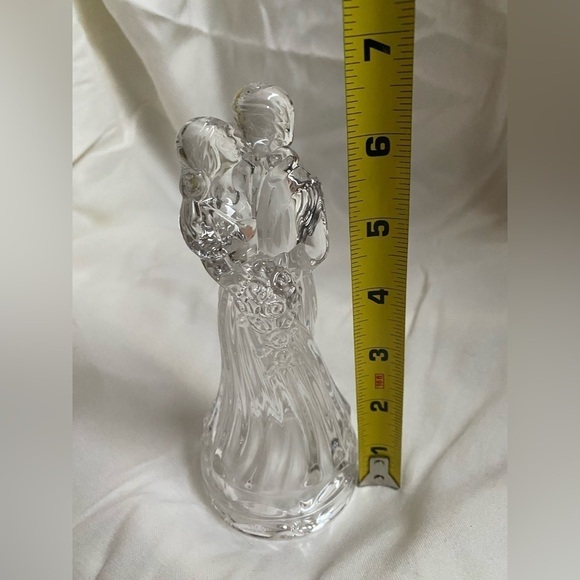 VINTAGE Princess House Wedding Cake Bride and Groom Topper - Picture 7 of 9